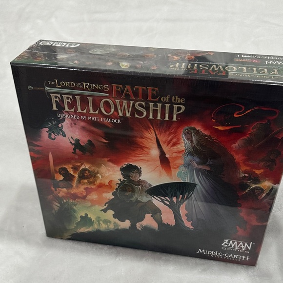 Lord of the Rings Other - The Lord of the Rings: Fate of the Fellowship Board Game/sealed